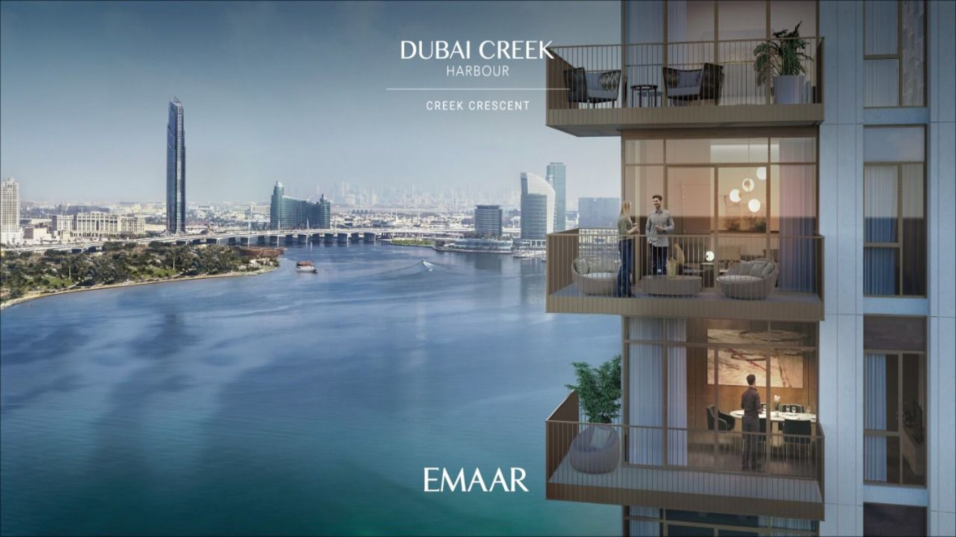 Creek Crescent in Dubai Creek Harbour by Emaar