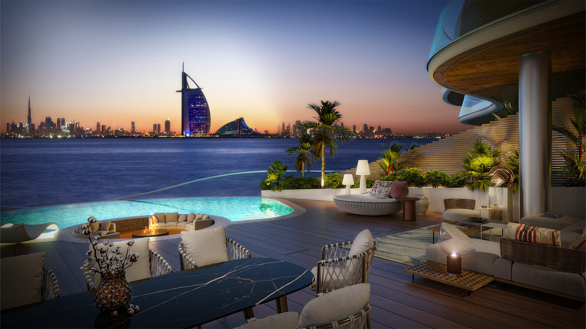 One Crescent  Palm Jumeirah, Dubai by AHS