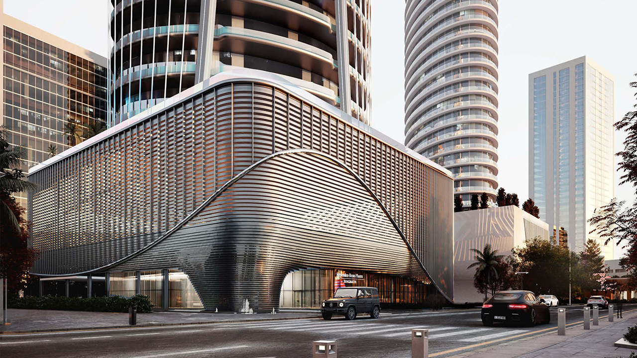 Mercedes Benz Places  Downtown Dubai by Binghatti