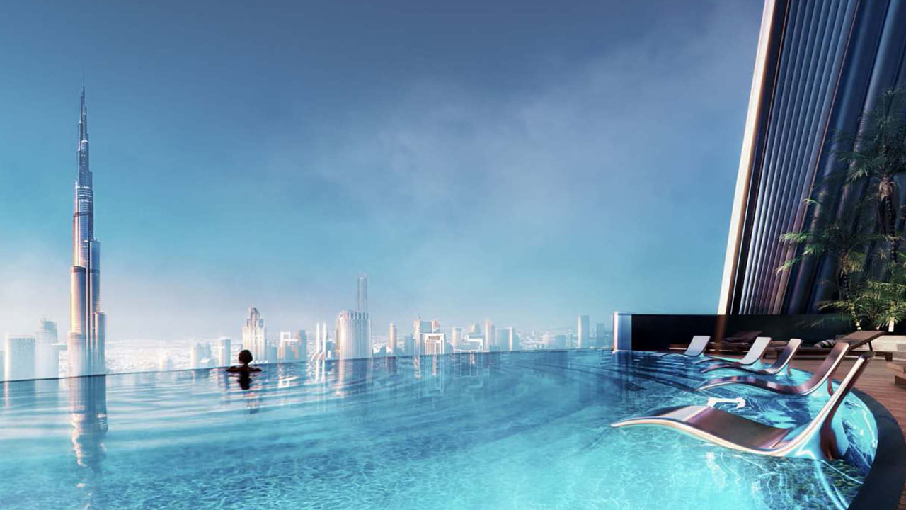 Mercedes Benz Places  Downtown Dubai by Binghatti
