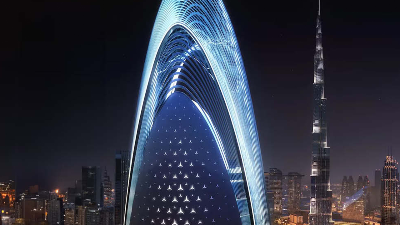 Mercedes Benz Places  Downtown Dubai by Binghatti