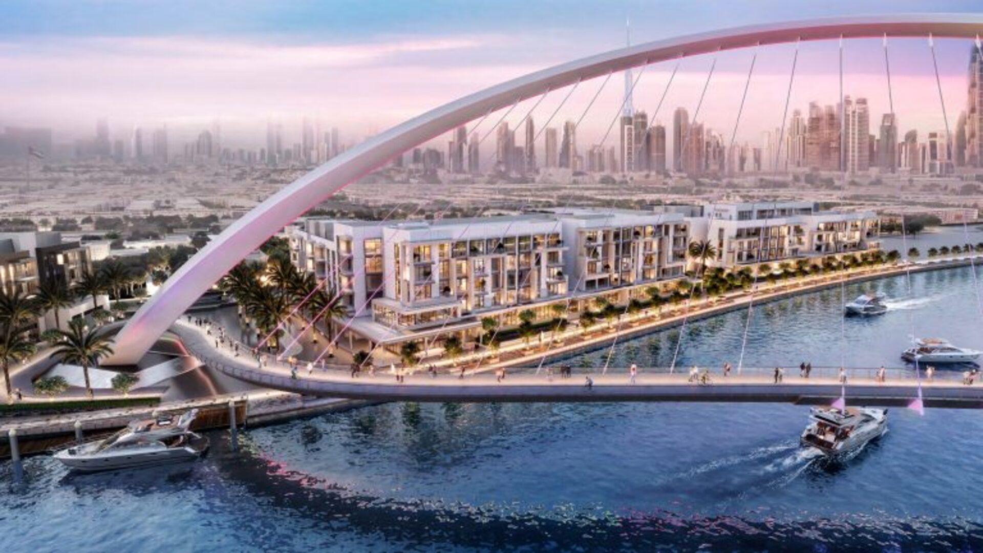 Canal Front Residences in Dubai Water Canal by Nakheel & Meydan