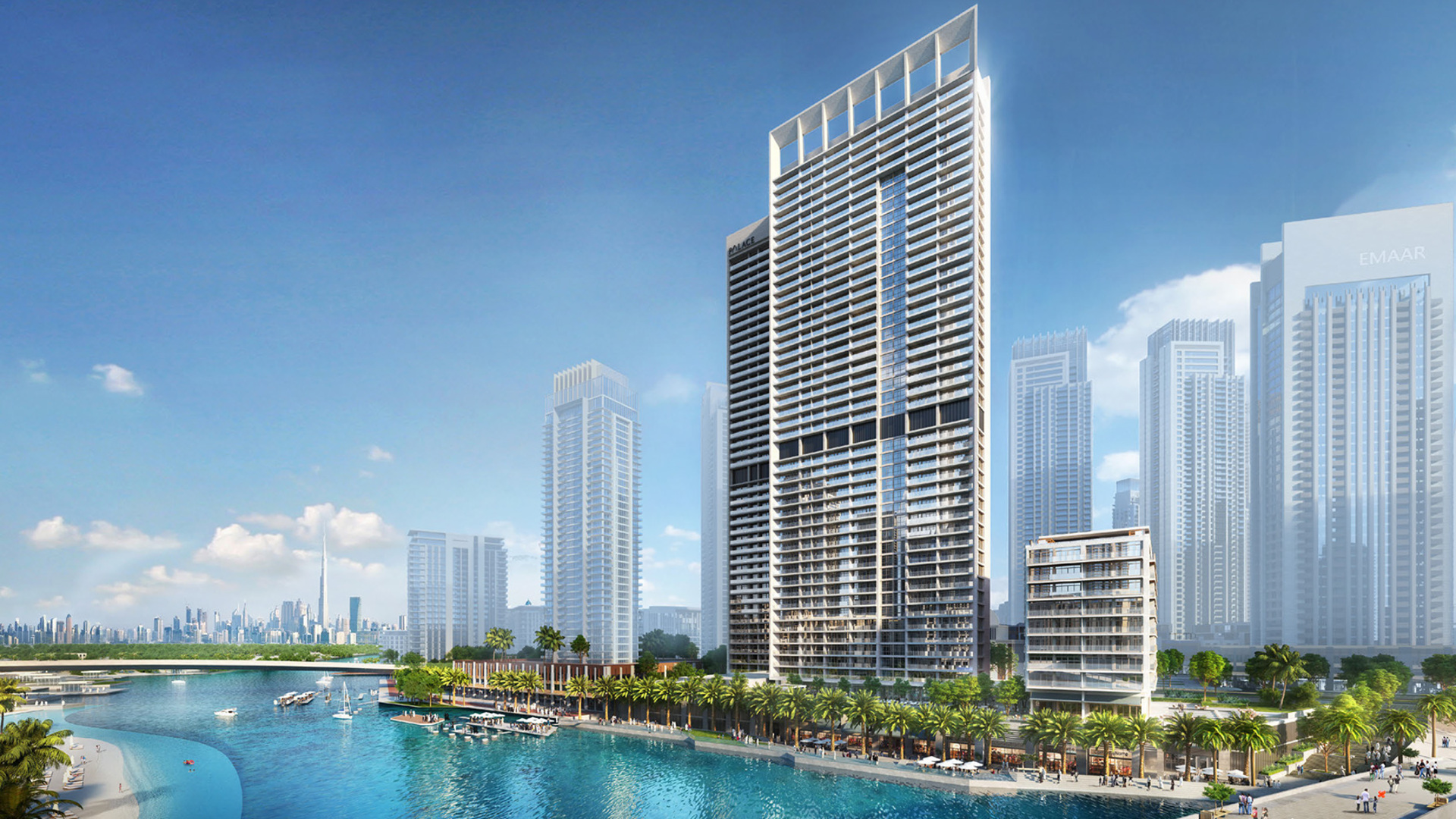 Palace Beach Residence in Emaar Beachfront